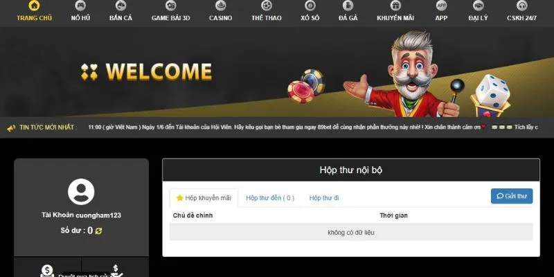 Điền đúng và chính xác các thông tin đăng nhập 89BET theo yêu cầu